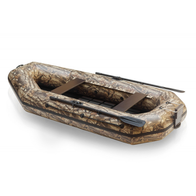 ПВХ надувная лодка гребная Компакт 300 Р кмф