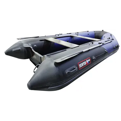 Лодка ПВХ Хантер 370 ПРО СПОРТ моторная