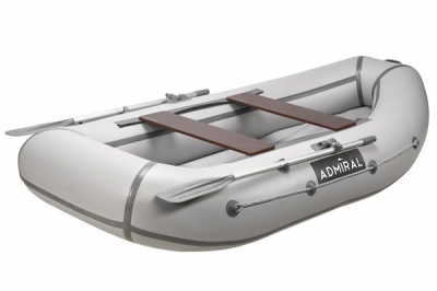 Лодка ПВХ гребная надувная Адмирал 280 НДНД